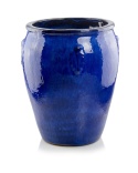Glazed ceramic pot diameter: 62cm, height: 79cm